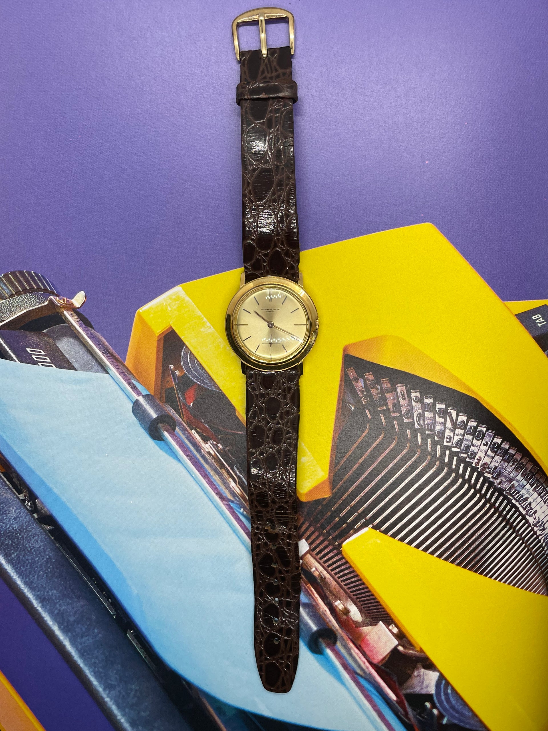 Montre de Luxe Audemars Piguet Time Only 70 - Élégance intemporelle des années 70